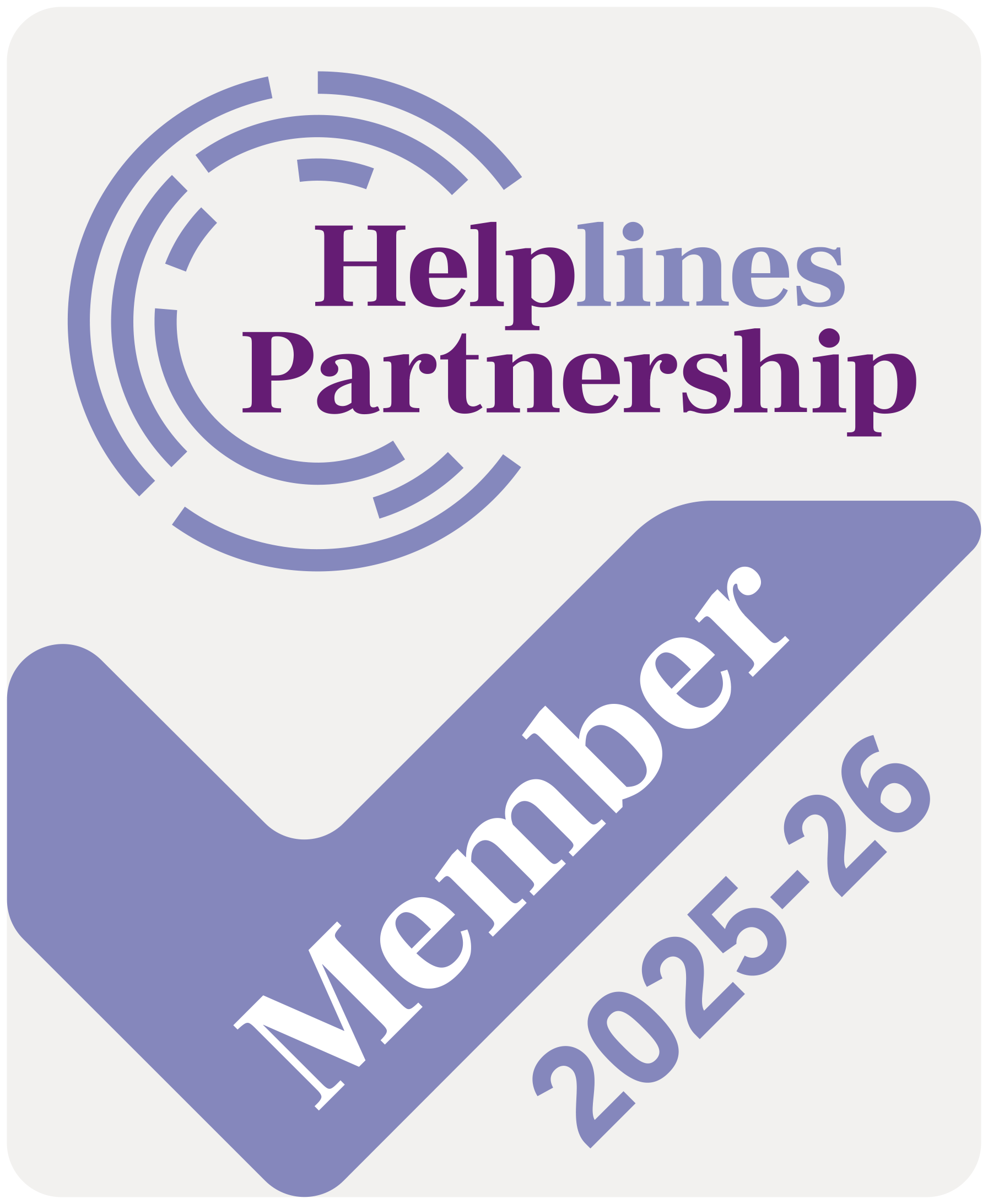 Helpline partnerships member